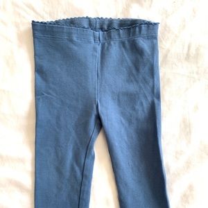 Tea toddler cornflower blue Capri leggings size 2T